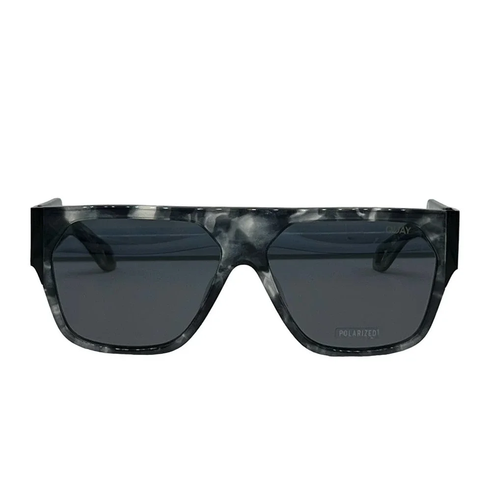 NEW QUAY AUSTRALIA Go Off black tortoise black polarized sunglasses styl…